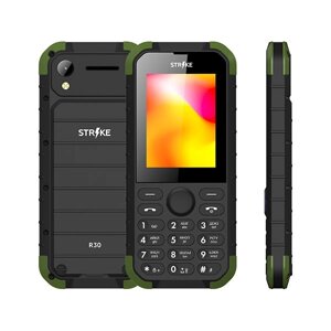 Мобильный телефон Strike R30 Black/Green