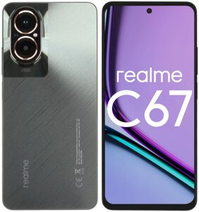 Смартфон RealMe C67 6/128GB Black (RMX3890) в Ростовской области от компании F-MART