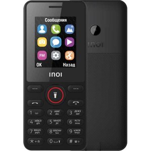 Мобильный телефон INOI 109 Black в Ростовской области от компании F-MART