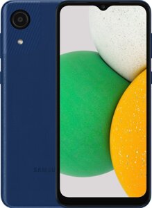 Смартфон Samsung Galaxy A03 Core 2/32GB Blue (SM-A032)