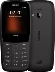 Мобильный телефон Nokia 220 DS black (TA-1155)