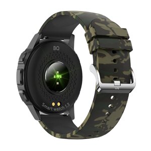 Смарт-часы BQ Watch 1.3 black+Cammo wristband