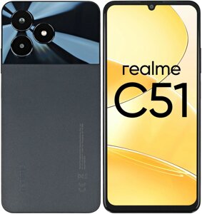 Смартфон RealMe C51 4/64GB Black (RMX3830) в Ростовской области от компании F-MART