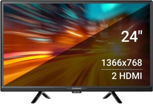 Телевизор SUNWIND SUN-LED24XB203 черный 1366x768, HD, 60 Гц в Ростовской области от компании F-MART