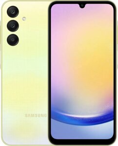 Смартфон Samsung Galaxy A25 6/128GB A256 Yellow PCT