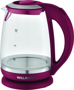 Чайник электрический WILLMARK WEK-2005G (Бордовый)