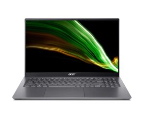 Ультрабук 16" ACER Swift X [NX. AYKER. 004] SFX16-51G-51QA IPS FullHD/Core i5-11320H/8/SSD512Gb/NV GF RTX 3050