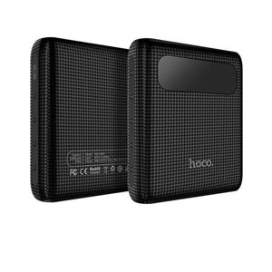 Универсальная мобильная батарея Hoco Power Bank B20-10000 Mige 2USB 10000mAh Black