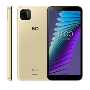 Смартфон BQ 5765L Clever 3/16GB Gold