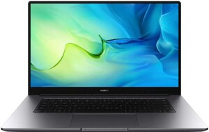 Ноутбук 15.6" HUAWEI MateBook D 15 BOD-WDI9 [53013GHC] IPS FullHD/Core i3-1115G4/8/SSD256Gb/Intel UHD Graphics/Win11