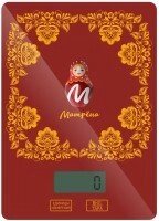 Весы кухонные МАТРЁНА МА-037 (007157) красный в Ростовской области от компании F-MART