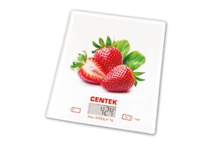 Весы кухонные Centek CT-2462 (Клубника) в Ростовской области от компании F-MART