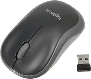 Мышь Logitech M185 Gray, Wireless (910-002238)