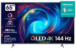 Телевизор HISENSE 65E7KQ PRO 4K Smart чёрный в Ростовской области от компании F-MART