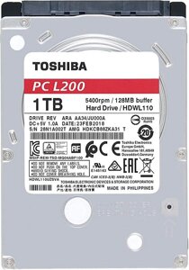 Жесткий диск Toshiba L200 (HDWL110UZSVA***)