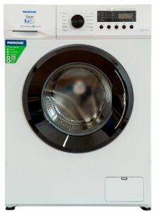 Стиральная машина RENOVA WAF-8014ISM31 белый/черный (8 кг, диспл, пар, inverter) в Ростовской области от компании F-MART