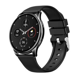 Смарт-часы BQ Watch 1.4 black+dark gray wristband в Ростовской области от компании F-MART