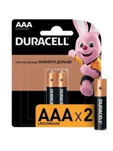 Батарейка Duracell AAA SIMPLY HBDC 1*2