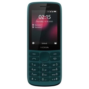 Мобильный телефон Nokia 215 4G DS Cyan (RM-1272)