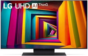 Телевизор LG 43UT91006LA. ARUG черный 3840x2160, 4K Ultra HD, 60 Гц, Wi-Fi, Smart TV, webOS