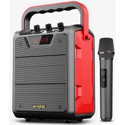 Колонка портативная W-King T2 (красный)