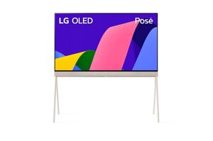 Телевизор LG 55LX1Q6LA. ARUB OLED Pose, Ultra HD, Smart TV, 120Гц, DVB-T/T2/C/S/S2, 40Вт, 4 HDMI, 3 USB, белый