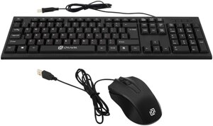 Kомплект клавиатура и мышь Oklick 620M