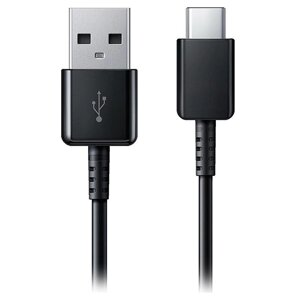 Кабель DeTech USB 2.0 AM-Type C 2.2A медный, сине-черная нейлоновая оплетка (MUER), 2м