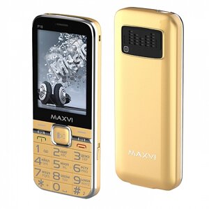 Мобильный телефон Maxvi P18 Gold