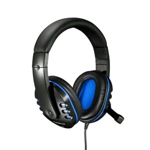 Гарнитура игровая DeTech DT-790G Black/blue
