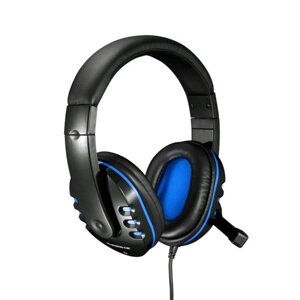 Гарнитура игровая DeTech DT-790G Black/blue в Ростовской области от компании F-MART