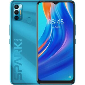 Смартфон TECNO Spark 7 4/128GB Morpheus Blue в Ростовской области от компании F-MART