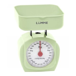 Весы кухонные Lumme LU-1302 зеленый/нефрит