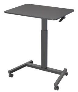Стол для ноутбука Cactus CS-FDS102BBK столешница МДФ черный 80x60x121см