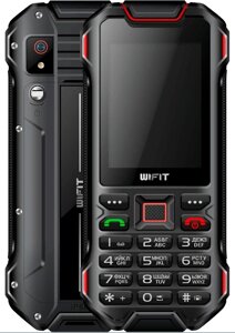 Мобильный телефон Wifit F1 Black-Red