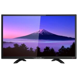 Телевизор SKYLINE 24YT5900 чёрный 1366x768, HD READY, 50 Гц, DVB-C, DVB-T, DVB-T2, HDMI, USB