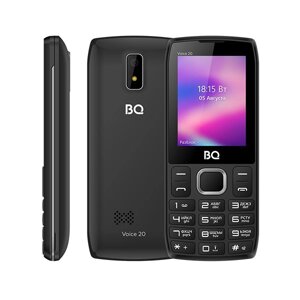 Мобильный телефон BQ BQ-2400L Voice 20 Black/Grey