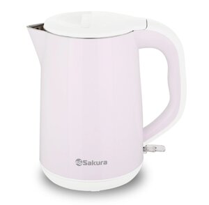 Чайник электрический Sakura SA-2141P (1.8) беж+роз д в Ростовской области от компании F-MART