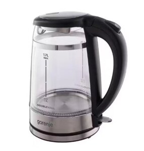 Чайник электрический Gorenje K17GDW черный