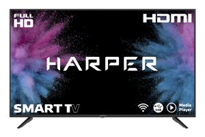 Телевизор Harper 43F670TS 43", Full HD, Smart TV, черный в Донецкой области от компании F-MART