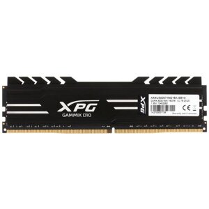 Модуль памяти DDR4 16 ГБ A-Data XPG GAMMIX D10 (AX4U3000716G16A-SB10***); 24000 MБ/с; 3000 МГц; радиаторы; RET