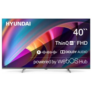 Телевизор Hyundai H-LED40BS5100 черный 1920x1080, Full HD, 60 Гц, WiFi Smart TV в Ростовской области от компании F-MART