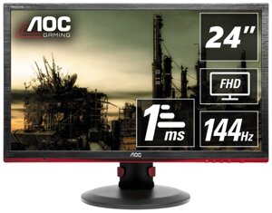 Монитор AOC Gaming G2460PF 24 черный/красный
