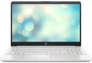 Ноутбук 15.6" HP 15-DW4000NIA [6N233EA] IPS FullHD/Core i5-1235U/8/SSD512Gb/NV GF MX550 2Gb/Free DOS серебристый