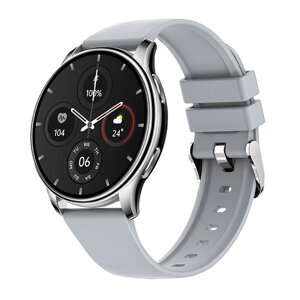 Смарт-часы BQ Watch 1.4 silver+silver gray wristband