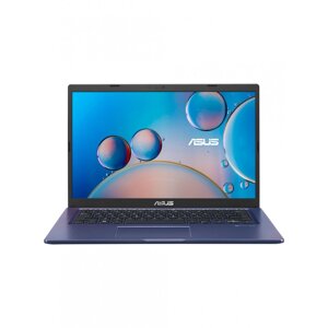 Ноутбук 14" ASUS X415JF-EK155T [90NB0SV3-M01950] TN FHD/Pen 6805/4/SSD256Gb/NV GF Mx130 2Gb/Win10 Home синий