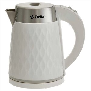 Чайник электрический DELTA DL-1111 белый 1,7л