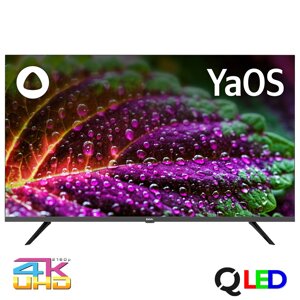 Телевизор BBK 43LED-8260/UTS2C Яндекс. ТВ черный 4K Ultra HD 60Hz DVB-T2 DVB-C DVB-S2 USB WiFi Smart TV (RUS)