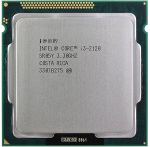 Процессор Intel Core i3-2120 3.3 GHz/ 2core/ SVGA HD Graphics 2000/ 0.5+ 3Mb/ 65W/ 5 GT/s LGA1155