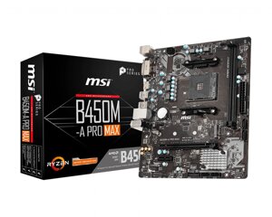 Материнская плата MSI B450M-A PRO MAX***